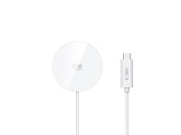 Tech-Protect A50 MagSafe 25W QI2.2 Wireless Charger - White Tech-Protect A50 MagSafe 25W QI2.2 Wireless Charger - White