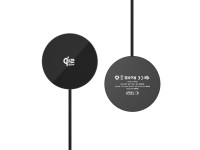 Tech-Protect A50 MagSafe 25W QI2.2 Wireless Charger - Black Tech-Protect A50 MagSafe 25W QI2.2 Wireless Charger - Black