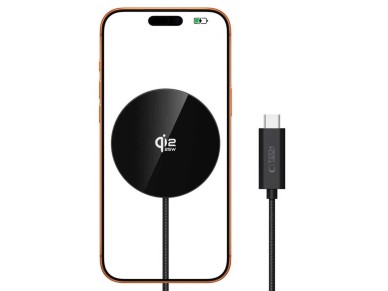 Tech-Protect A50 MagSafe 25W QI2.2 Wireless Charger - Black Tech-Protect A50 MagSafe 25W QI2.2 Wireless Charger - Black