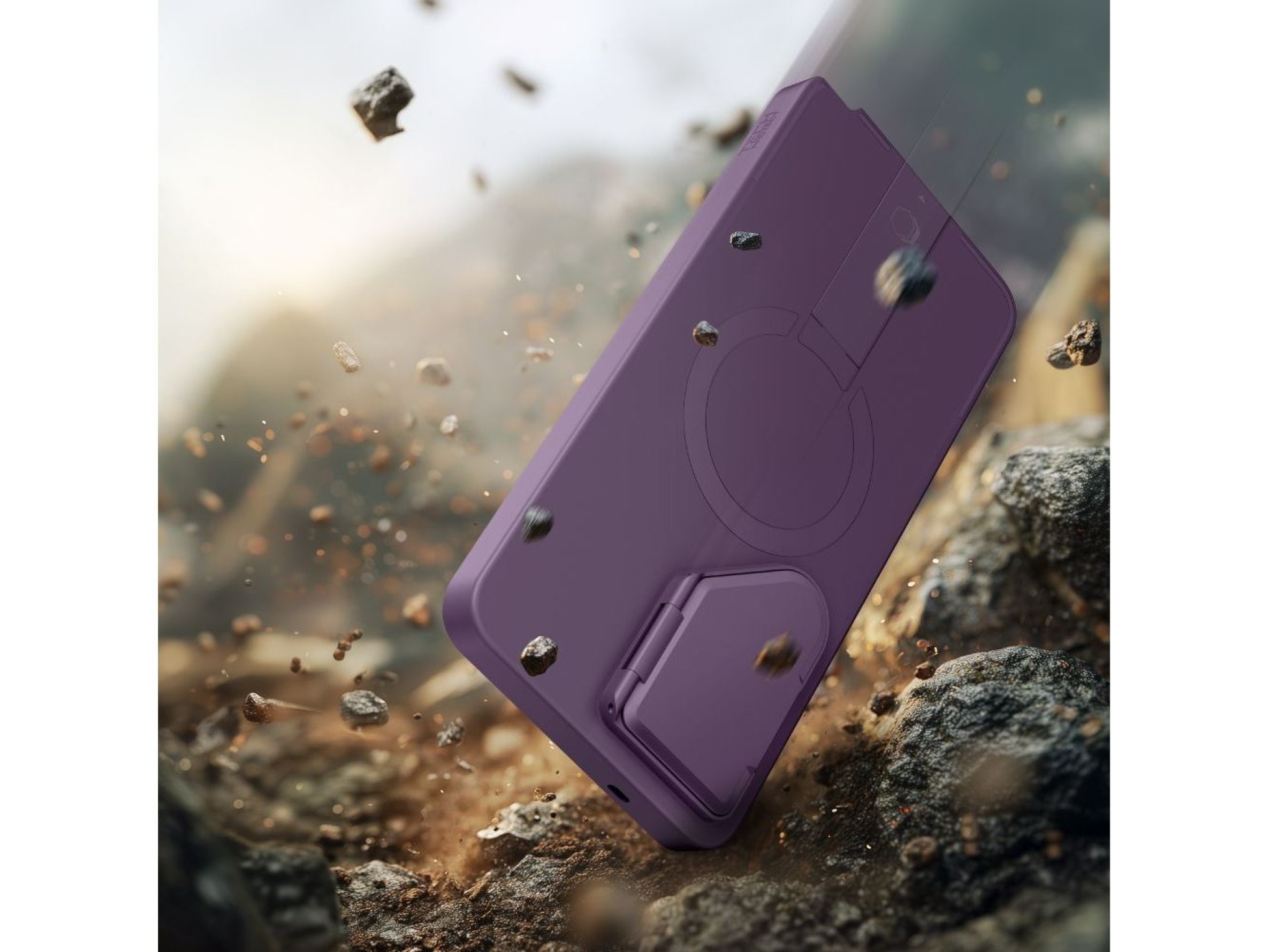 Capa Tech-Protect Kevlar Aura MagSafe para Samsung Galaxy S26 Ultra - Roxa