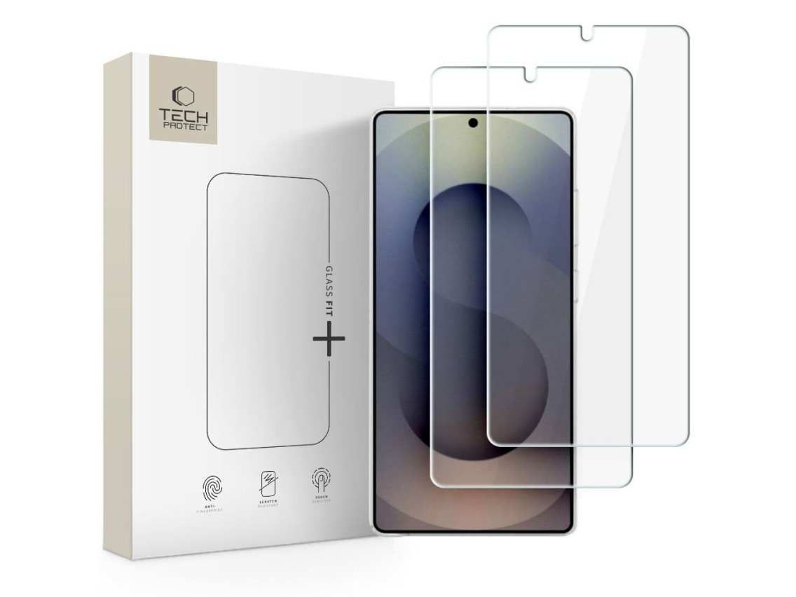Tech-Protect Glass fit+ Pacote com 2 Películas de Vidro Temperado para Samsung Galaxy S26 Ultra