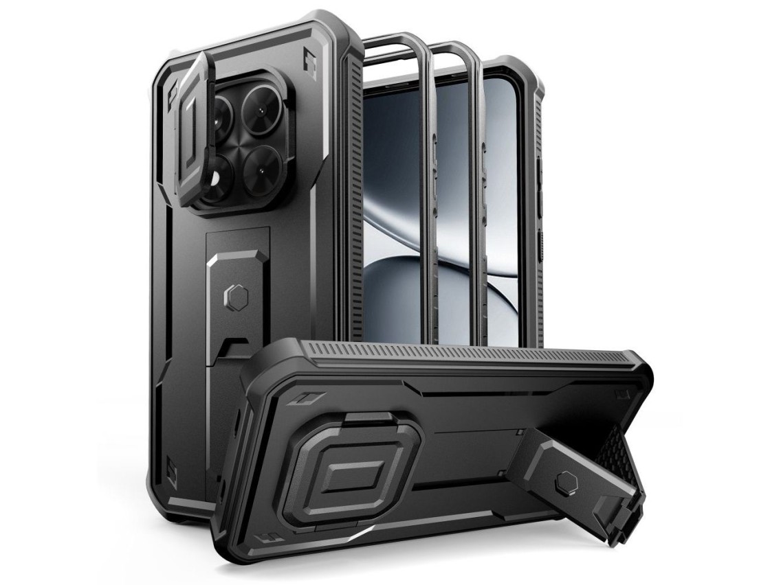 Conjunto de 2 capas Tech-Protect Kevlar Cam+ para Xiaomi Redmi Note 15 Pro 5G - preto