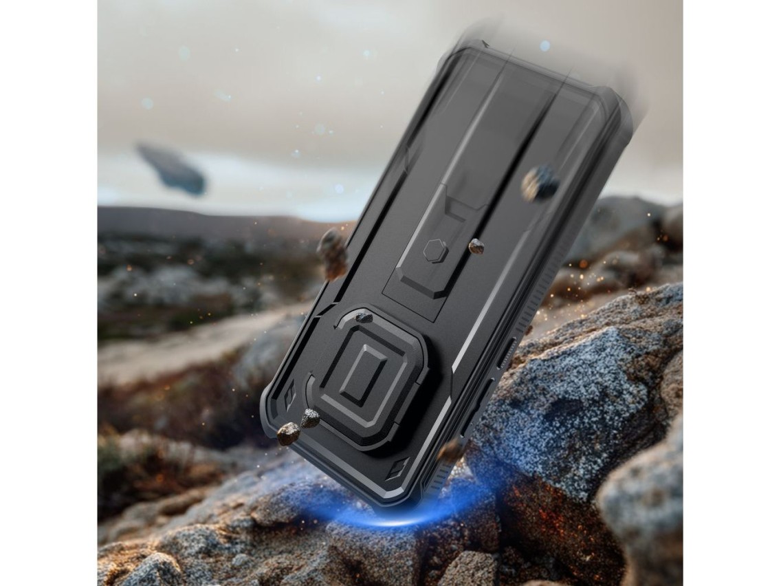 Conjunto de 2 capas Tech-Protect Kevlar Cam+ para Xiaomi Redmi Note 15 Pro 5G - preto