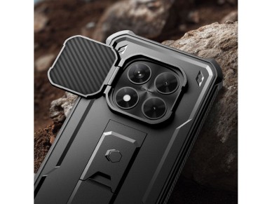Tech-Protect Kevlar Cam+ 2-set case for Xiaomi Redmi Note 15 Pro 5G - black Tech-Protect Kevlar Cam+ 2-set case for Xiaomi Redmi Note 15 Pro 5G - black