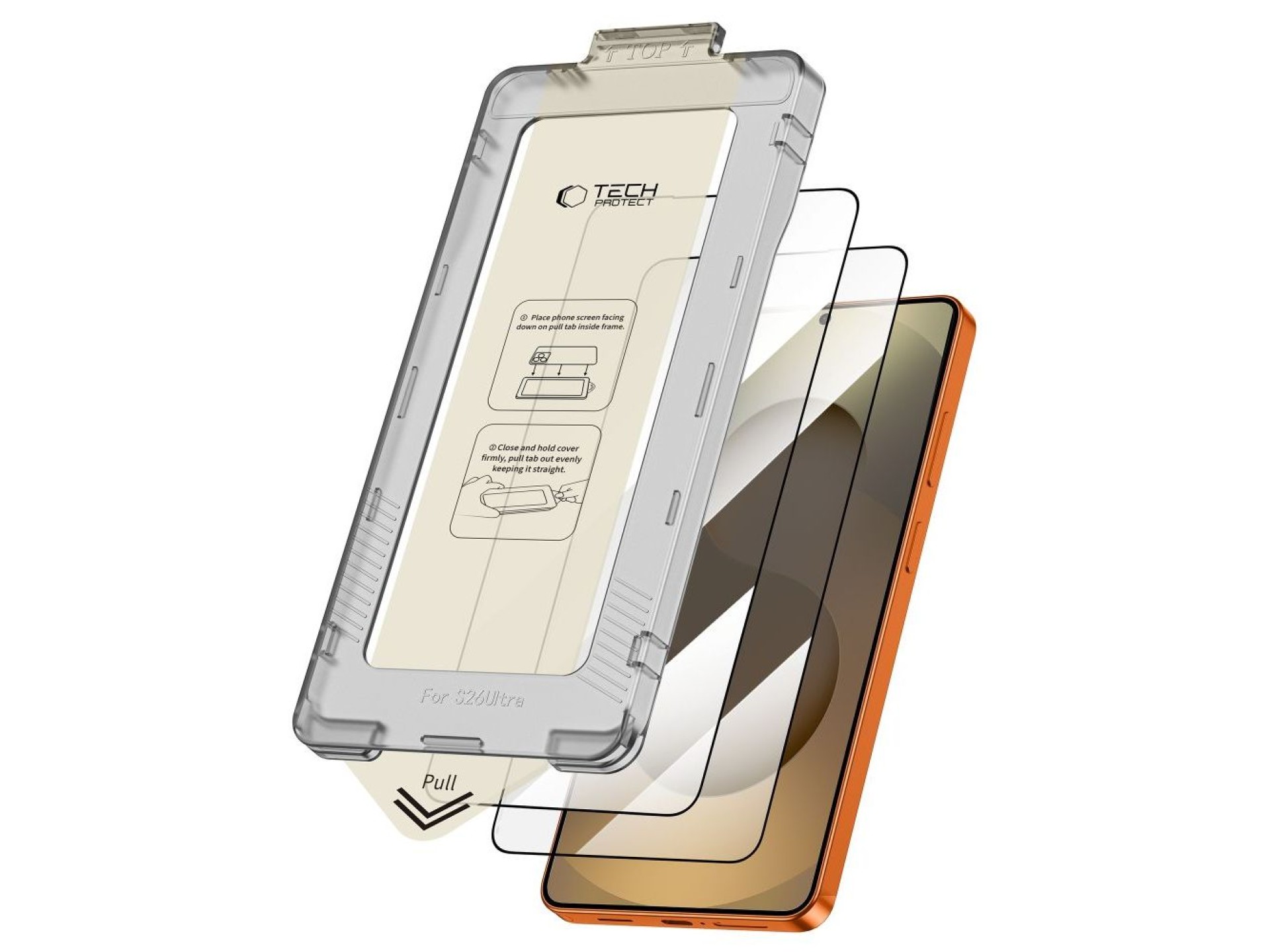 Tech-Protect Quick Set+ Pacote com 2 Películas de Vidro Temperado para Samsung Galaxy S26 Ultra - Pr