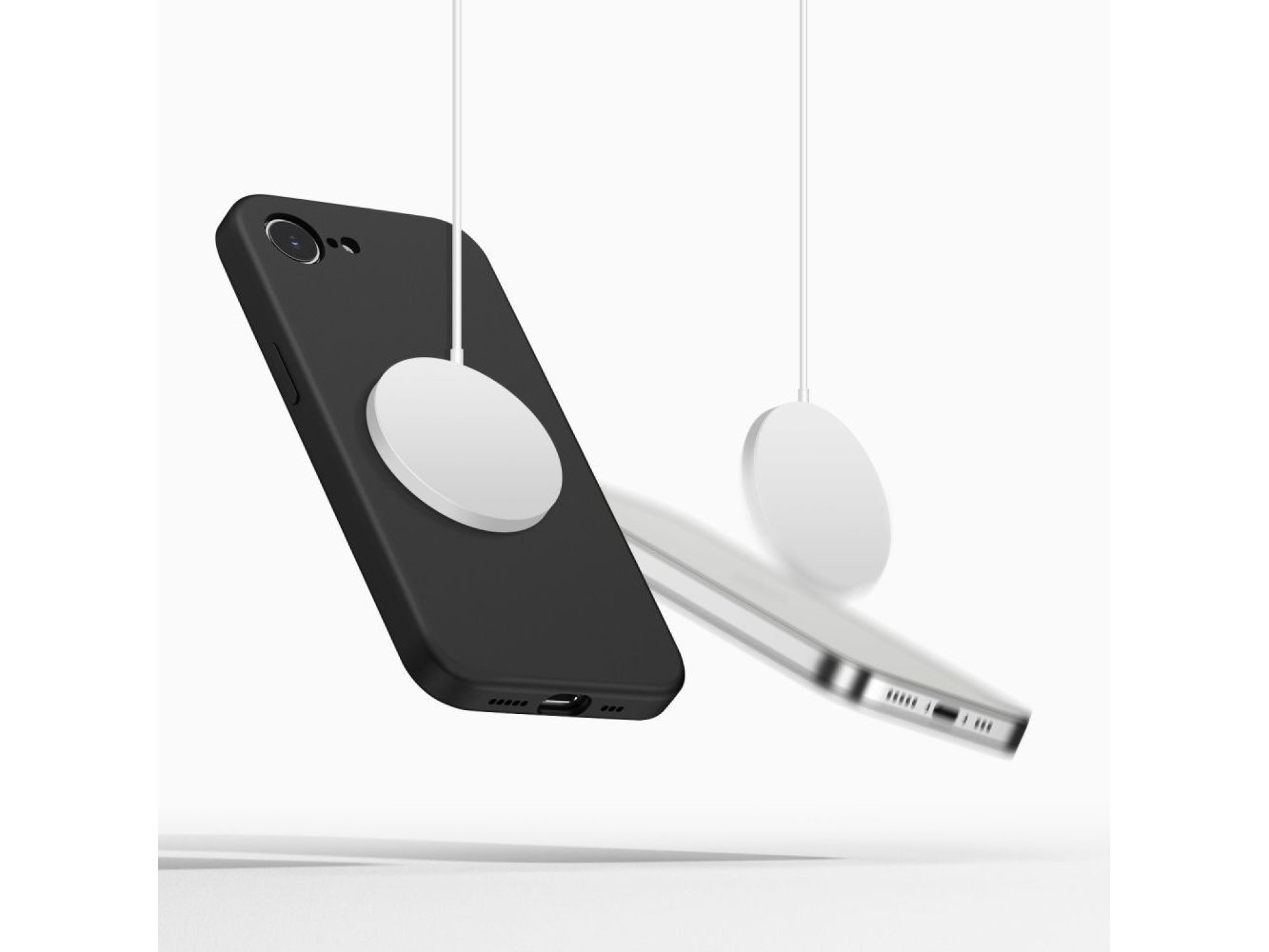 Tech-Protect Silicone MagSafe Case for iPhone 16e / 17e - Black