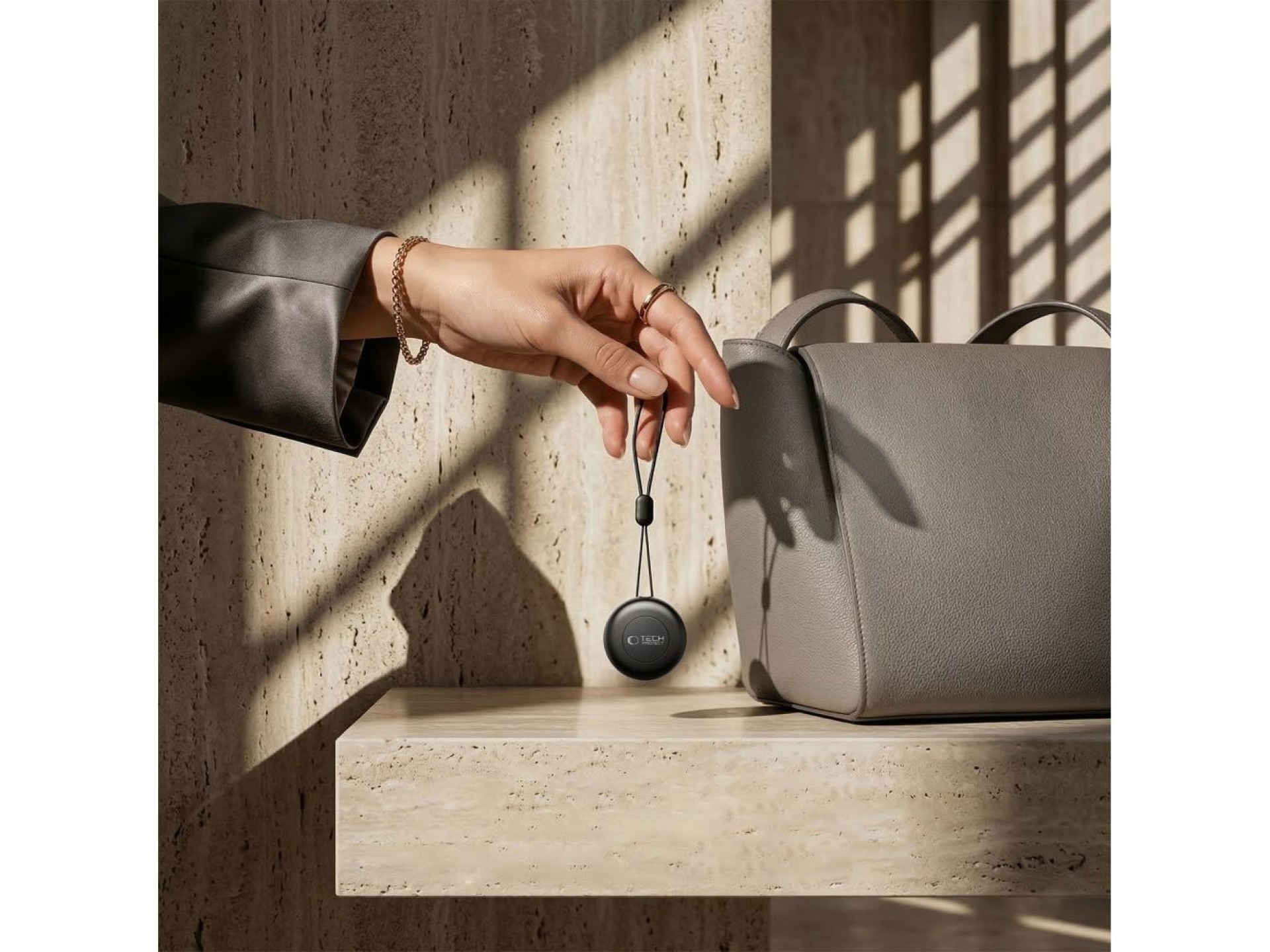 Tapones para los oídos de silicona Tech-Protect QuietFit con filtro acústico - Negro