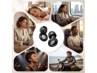 Protetores auriculares de silicone Tech-Protect QuietFit com filtro ac�stico - Preto