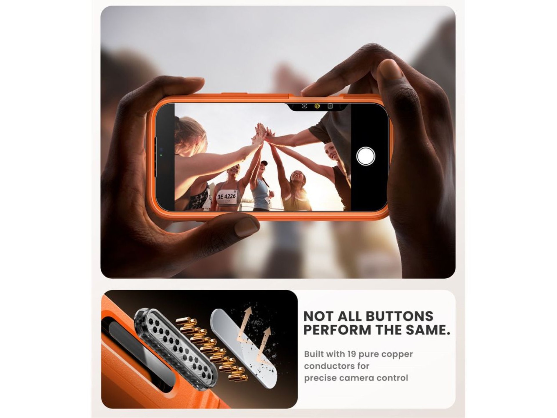 Supcase IBLSN Ares Flip MagSafe Case for iPhone 17 Pro Max - Orange