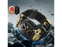 Capa Supcase Unicorn Beetle Ore para Apple Watch 10/11 (46 mm) - Preto e Dourado