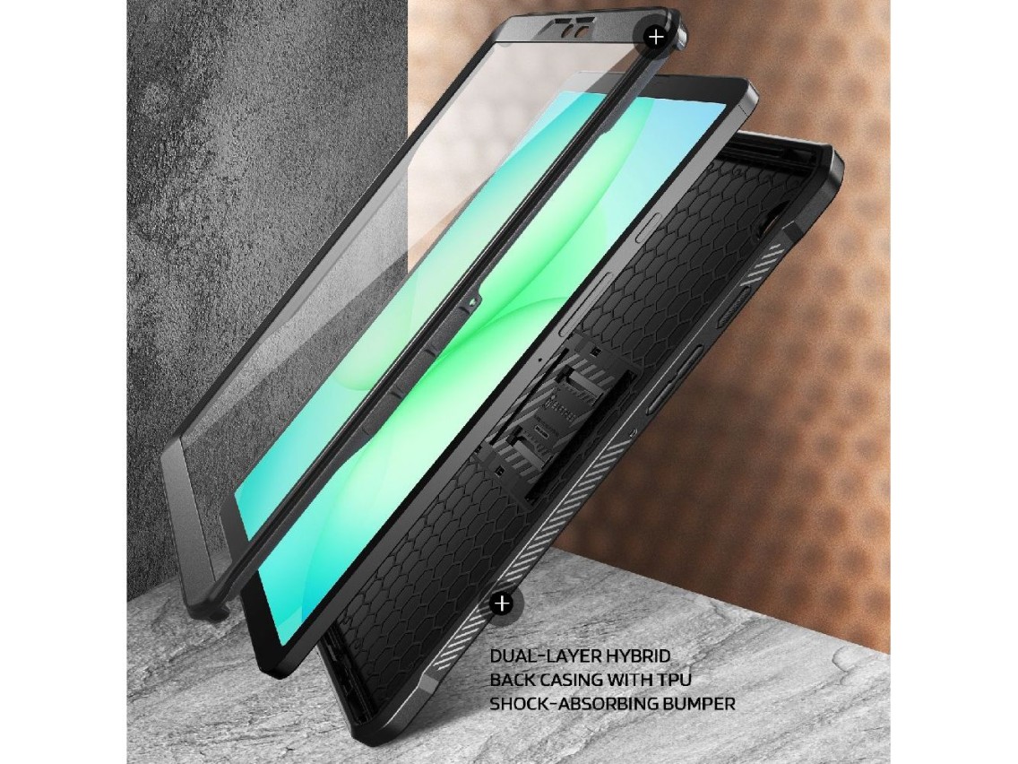Capa Supcase Unicorn Beetle Pro para Samsung Galaxy Tab A11 - Preta