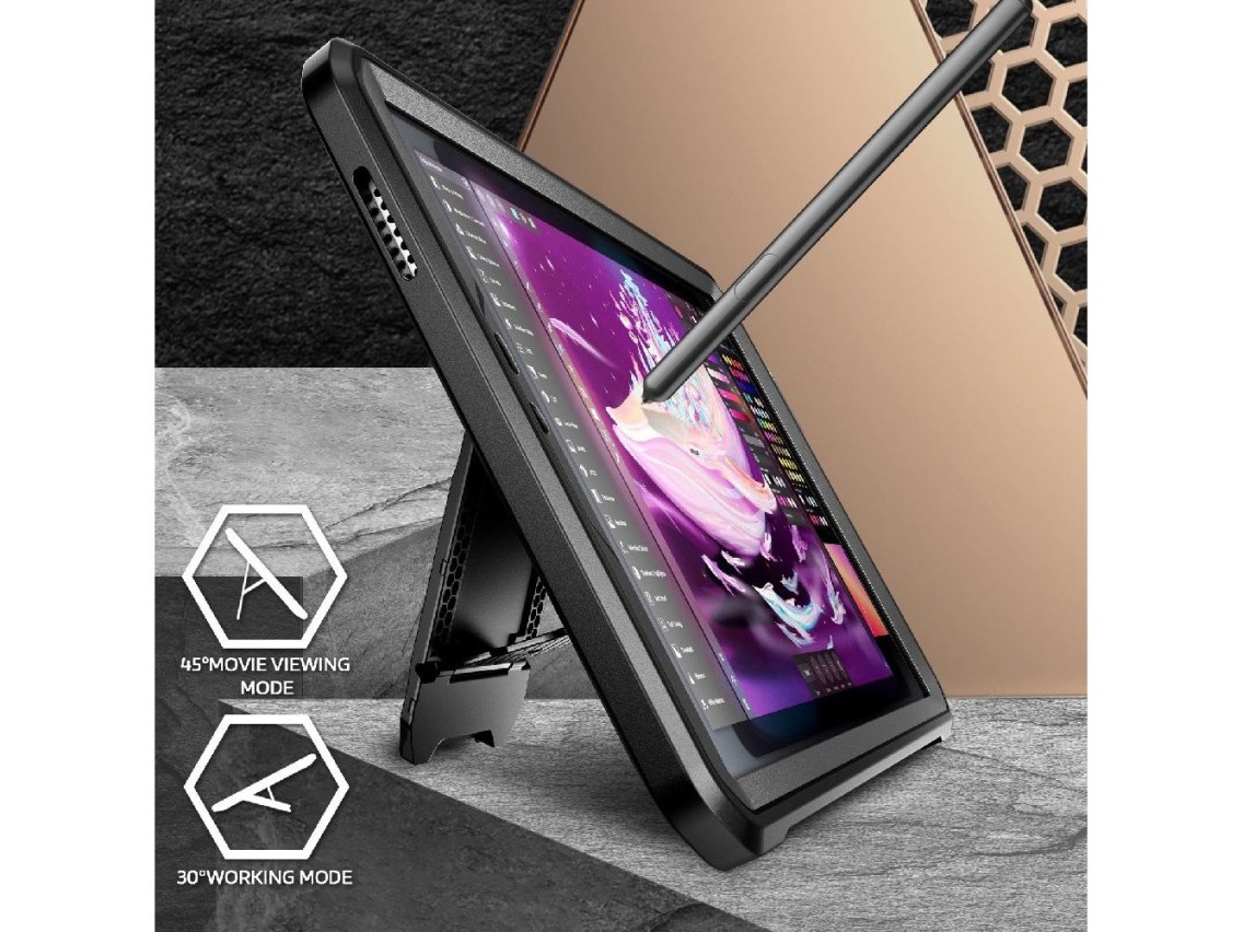 Capa Supcase Unicorn Beetle Pro para Samsung Galaxy Tab A11 - Preta