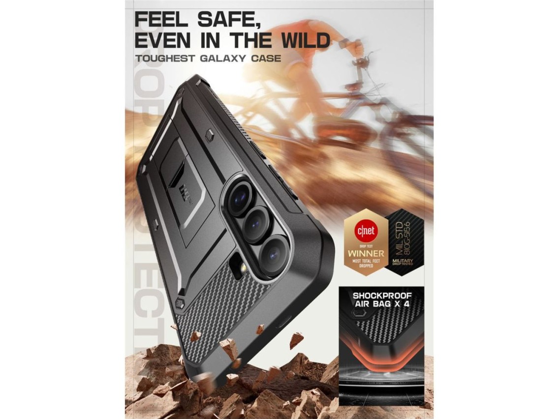 Supcase Unicorn Beetle Pro Case for Samsung Galaxy S25 FE - Black