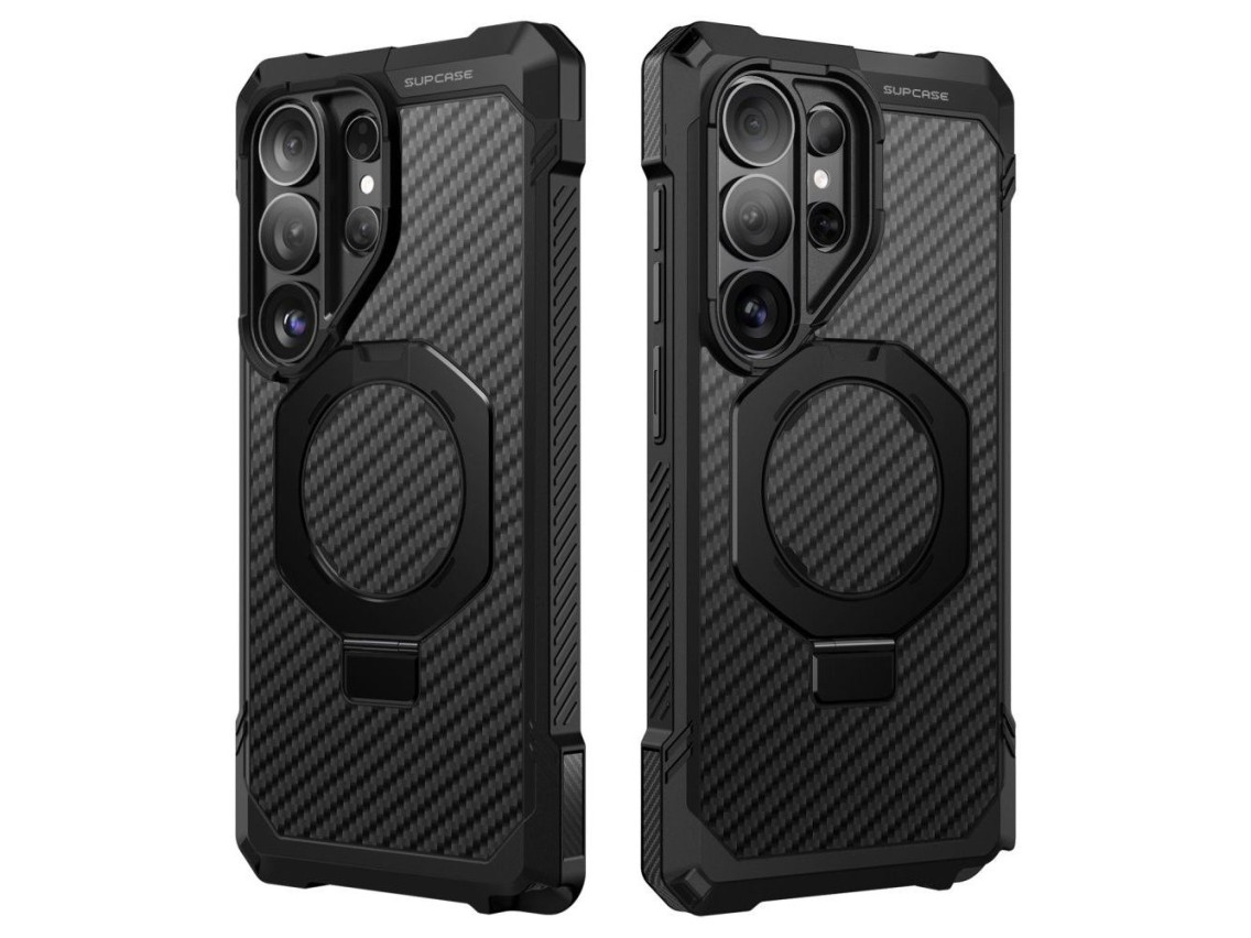 Funda Supcase UB Grip Mag MagSafe para Samsung Galaxy S26 Ultra - Negra