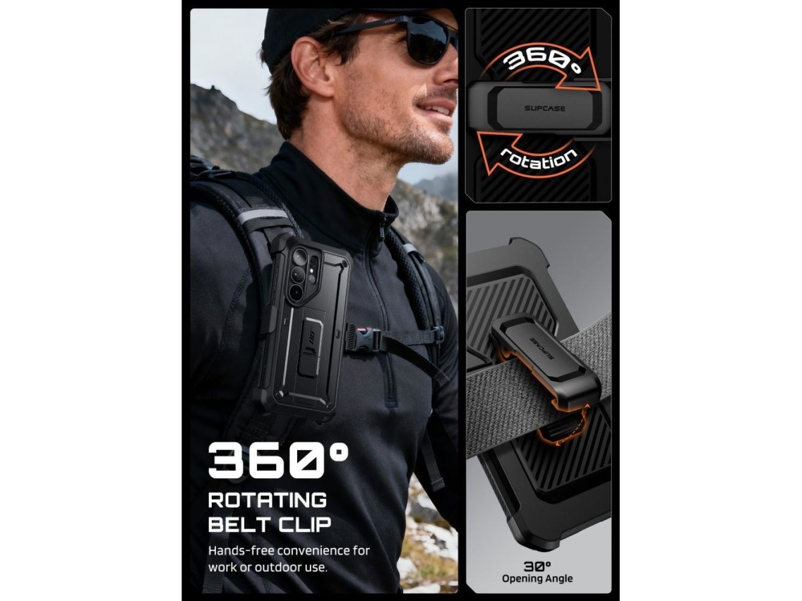 Funda Supcase Unicorn Beetle Pro (paquete de 2) para Samsung Galaxy S26 Ultra - Negra