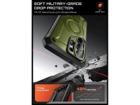 Funda Supcase Unicorn Beetle Pro Mag MagSafe de 2 piezas para Samsung Galaxy S26 Ultra - Verde y neg