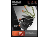 Funda Supcase Unicorn Beetle Pro Mag MagSafe de 2 piezas para Samsung Galaxy S26 Ultra - Verde y neg