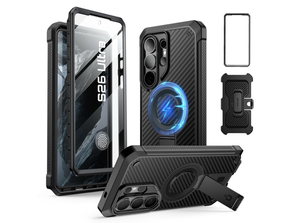 Supcase Unicorn Beetle Pro Mag MagSafe 2-Set Case for Samsung Galaxy S26 Ultra - Black