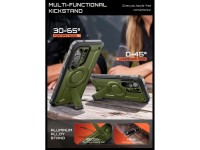 Funda Supcase Unicorn Beetle Pro Mag MagSafe de 2 piezas para Samsung Galaxy S26 Ultra - Verde y neg