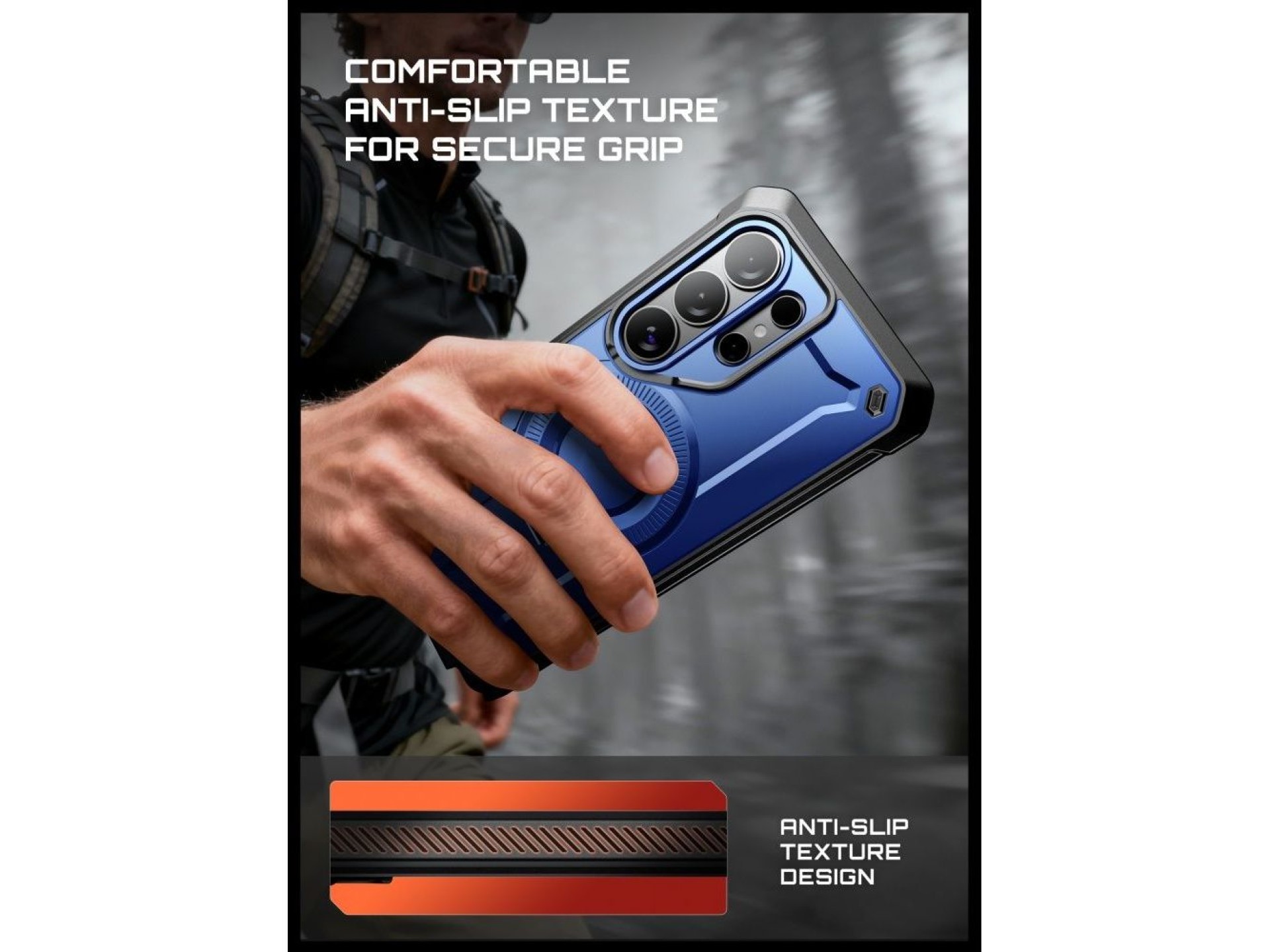 Supcase Unicorn Beetle Pro Mag MagSafe 2-set Case for Samsung Galaxy S26 Ultra - Black and Navy Blue