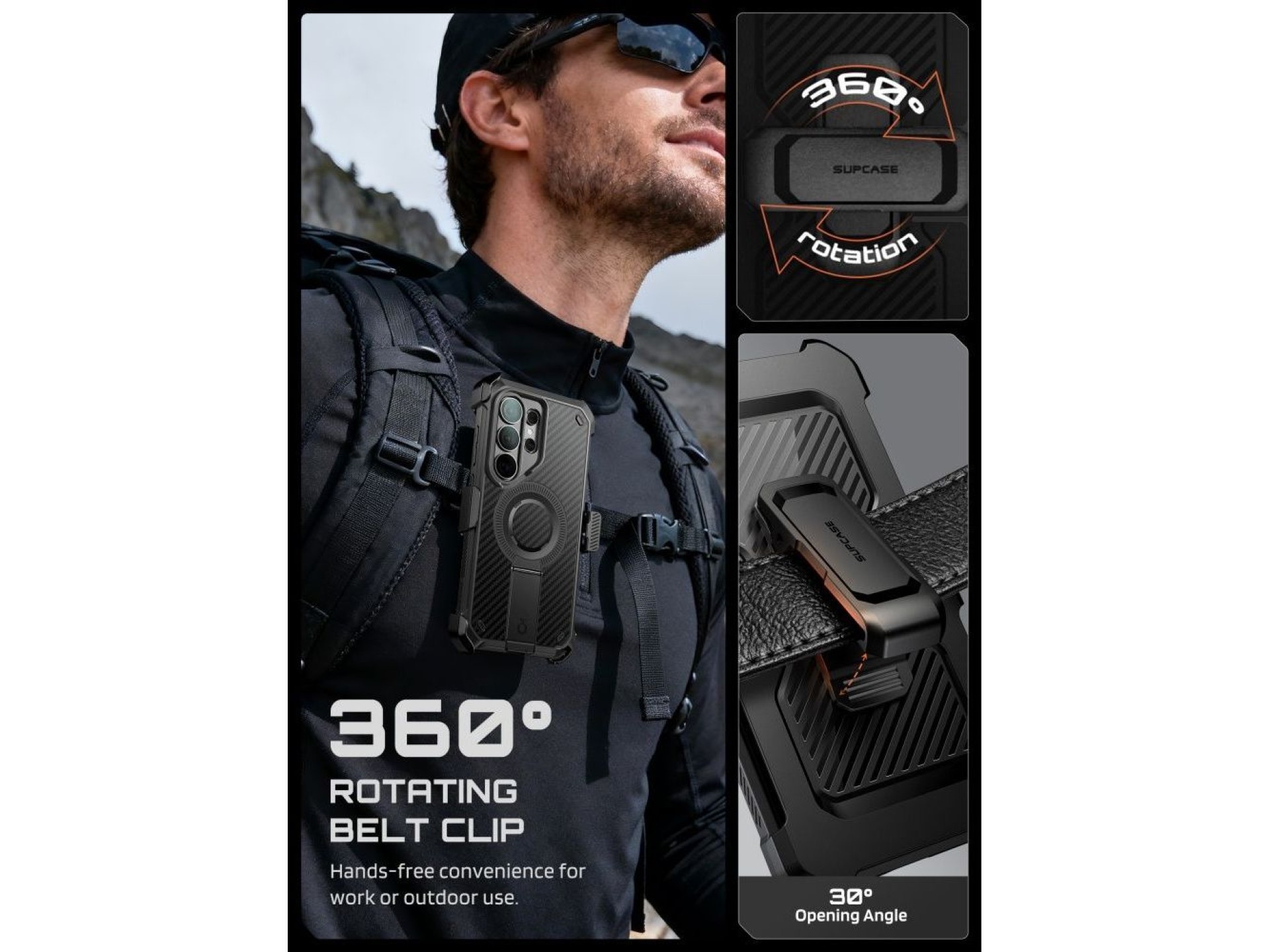 Supcase Unicorn Beetle Pro Mag MagSafe 2-Set Case for Samsung Galaxy S26 Ultra - Black