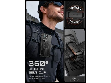 Funda Supcase Unicorn Beetle Pro Mag MagSafe (juego de 2) para Samsung Galaxy S26 Ultra - Negra Funda Supcase Unicorn Beetle Pro Mag MagSafe (juego de 2) para Samsung Galaxy S26 Ultra - Negra