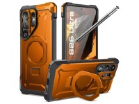 Funda Supcase UB Grip Mag MagSafe para Samsung Galaxy S26 Ultra - Naranja y negro Funda Supcase UB Grip Mag MagSafe para Samsung Galaxy S26 Ultra - Naranja y negro