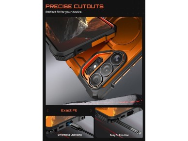 Supcase UB Grip Mag MagSafe Case for Samsung Galaxy S26 Ultra - Orange and Black Supcase UB Grip Mag MagSafe Case for Samsung Galaxy S26 Ultra - Orange and Black