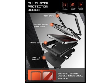 Supcase Unicorn Beetle Pro Mag MagSafe 2-Set Case for Samsung Galaxy S26 - Black Supcase Unicorn Beetle Pro Mag MagSafe 2-Set Case for Samsung Galaxy S26 - Black
