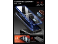 Conjunto de 2 capas Supcase Unicorn Beetle Pro Mag MagSafe para Samsung Galaxy S26 - Azul Marinho e Conjunto de 2 capas Supcase Unicorn Beetle Pro Mag MagSafe para Samsung Galaxy S26 - Azul Marinho e
