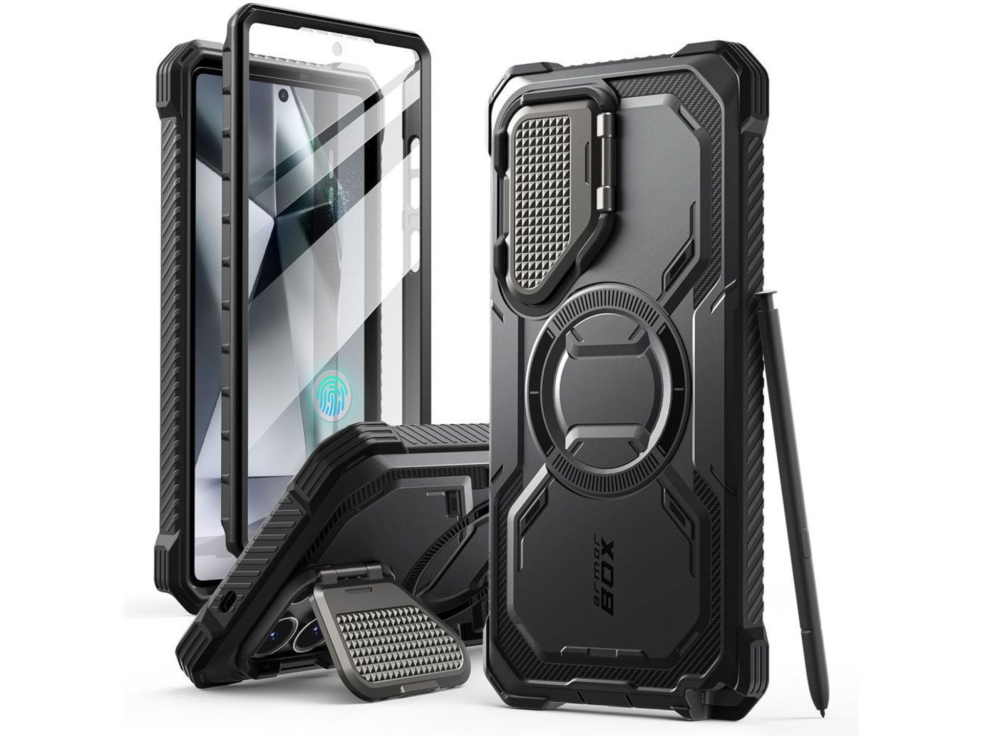 Capa Supcase IBLSN Armorbox Mag para Samsung Galaxy S25 Ultra - Preta