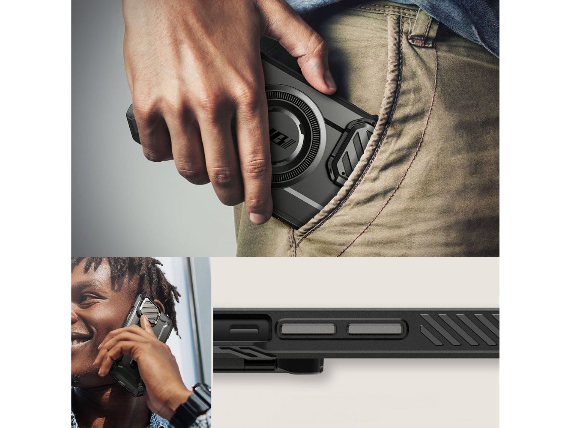 Capa Supcase UB XT Mag MagSafe para iPhone 16e / 17e - Preta