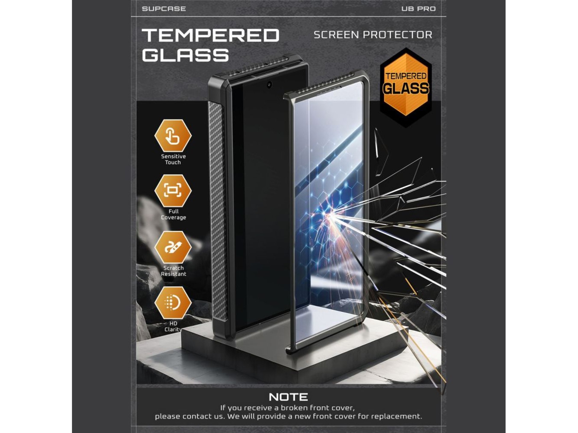 Supcase Unicorn Beetle Pro Case for Samsung Galaxy Z Fold 7 - Black