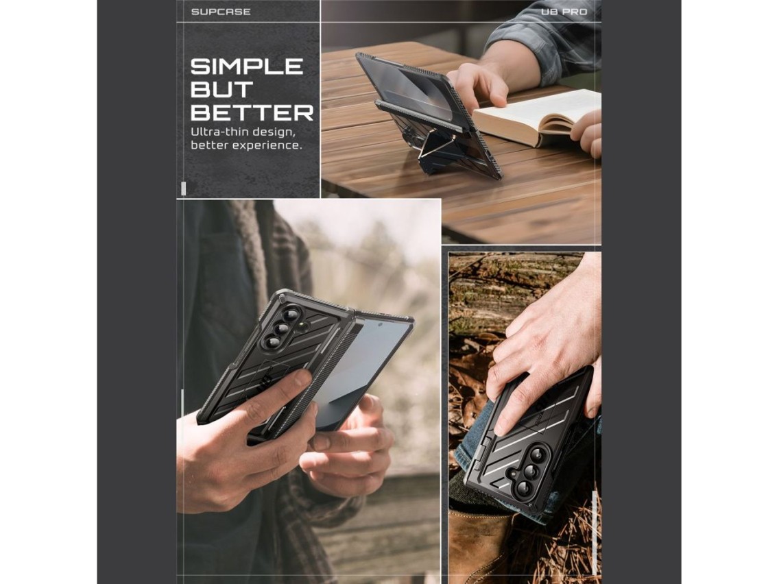 Supcase Unicorn Beetle Pro Case for Samsung Galaxy Z Fold 7 - Black