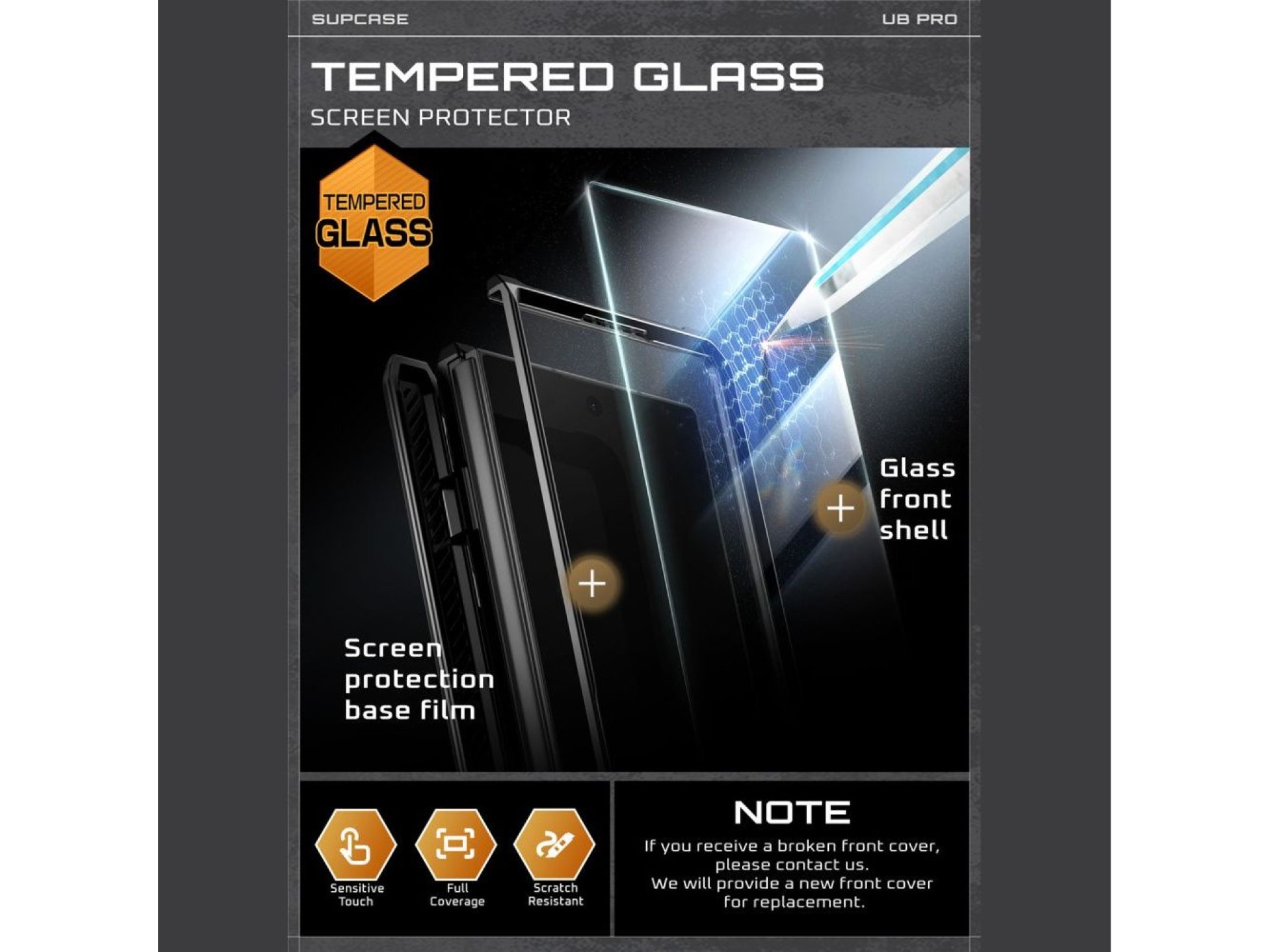 Supcase Unicorn Beetle Pro Case for Samsung Galaxy Z Fold 7 - Black