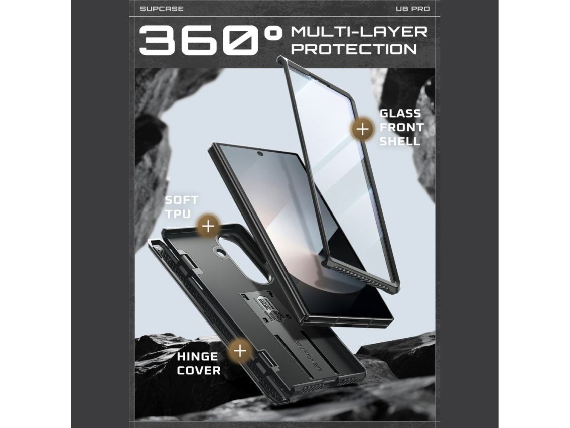 Supcase Unicorn Beetle Pro Case for Samsung Galaxy Z Fold 7 - Black
