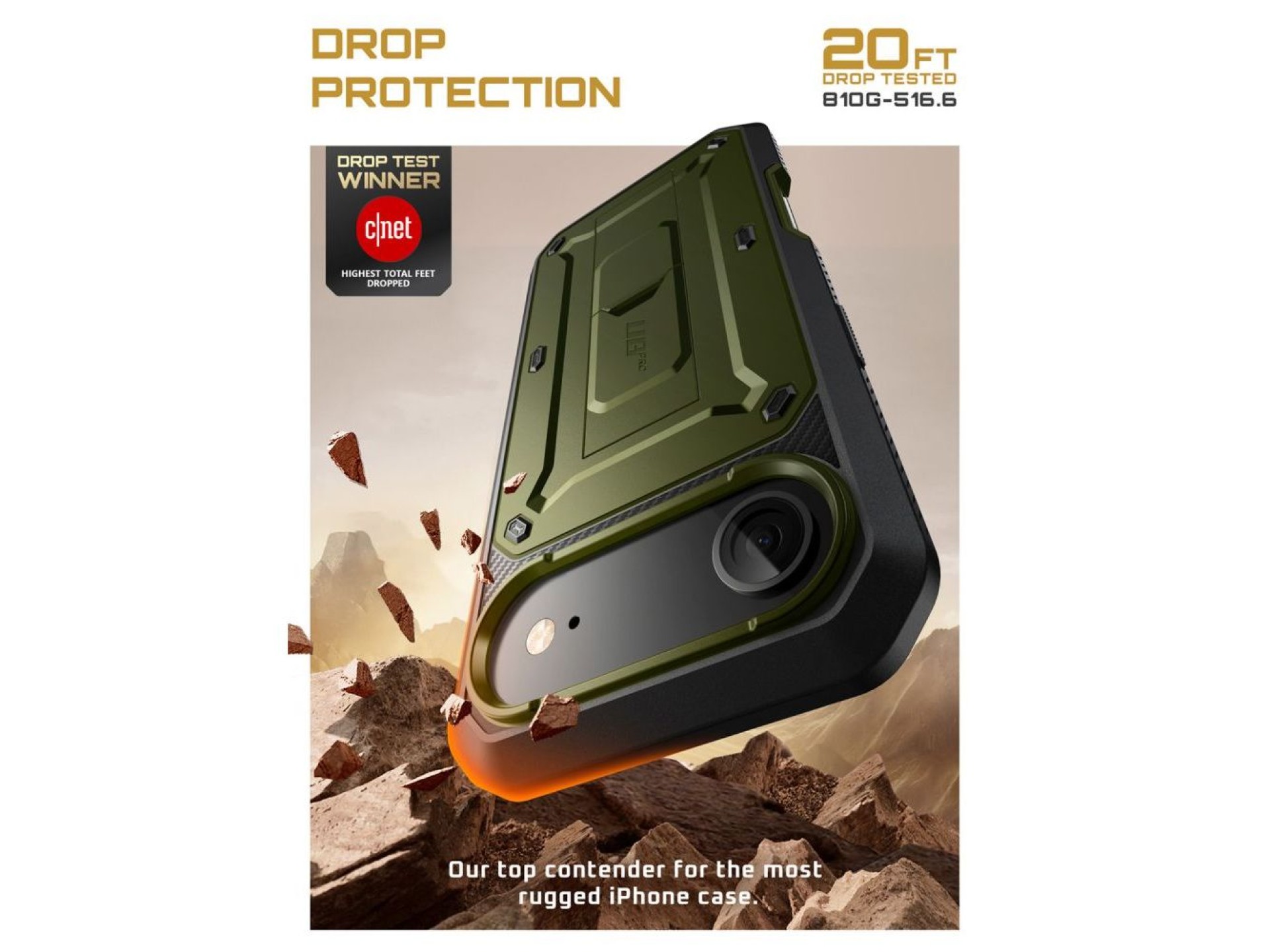 Funda Supcase UB Pro para iPhone 17 Air - Verde
