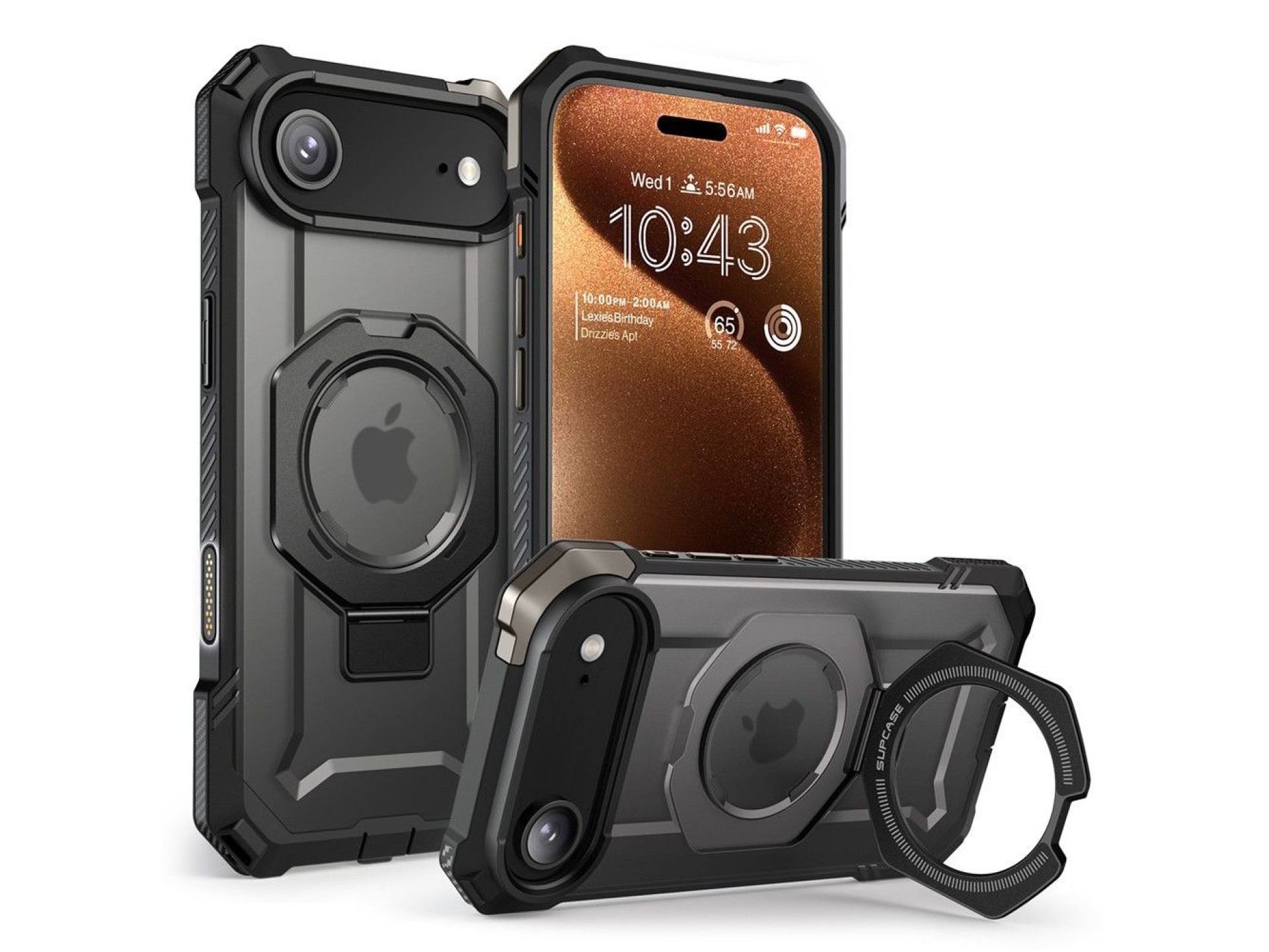 Capa Supcase UB Grip Mag MagSafe para iPhone 17 Air - Preta