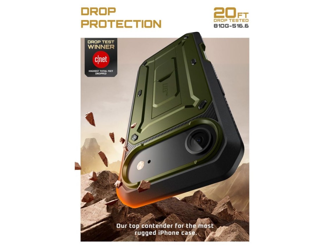 Funda Supcase UB Pro para iPhone 17 Air - Verde