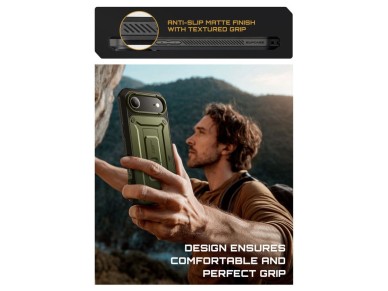 Funda Supcase UB Pro para iPhone 17 Air - Verde