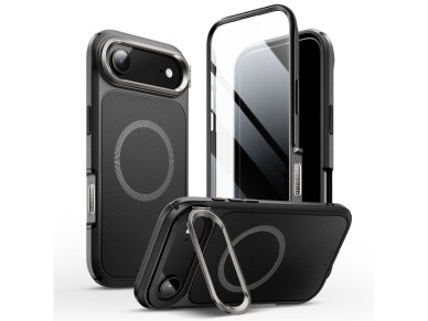 Supcase IBLSN Ares Flip Mag MagSafe Case for iPhone 17 Air - Black Supcase IBLSN Ares Flip Mag MagSafe Case for iPhone 17 Air - Black