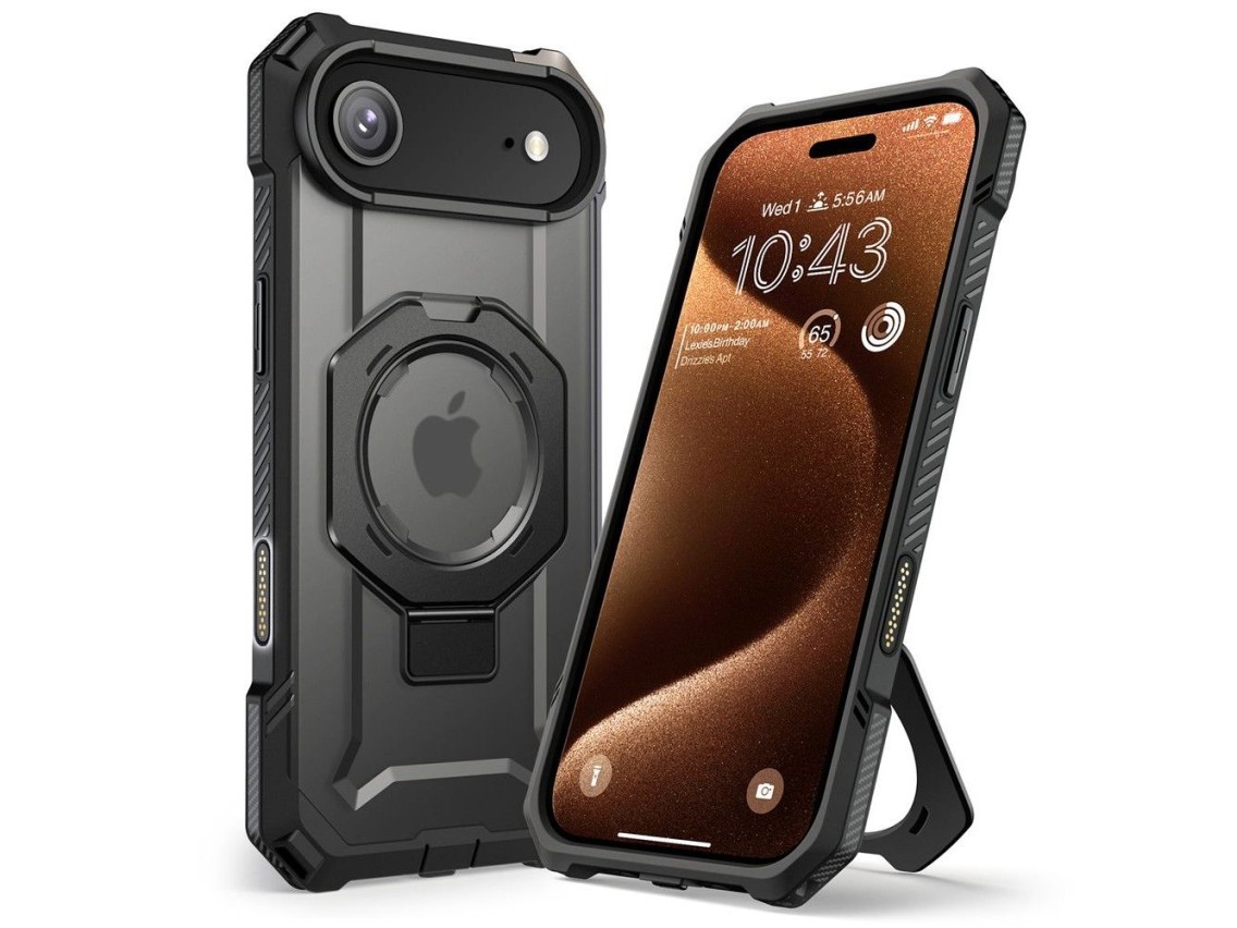 Capa Supcase UB Grip Mag MagSafe para iPhone 17 Air - Preta