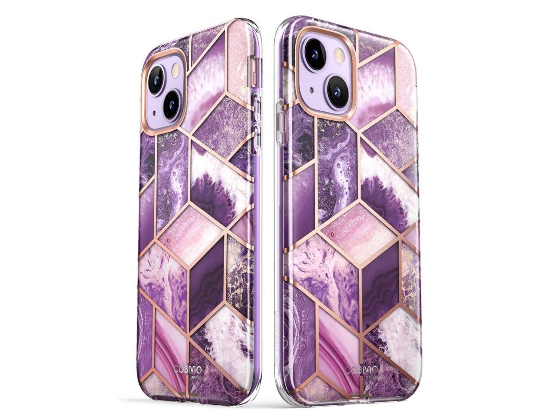 Supcase Cosmo iPhone 14 Plus Case - Pink Marble