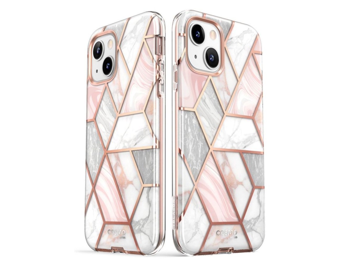 Supcase Cosmo iPhone 14 Plus Case - Pink Marble