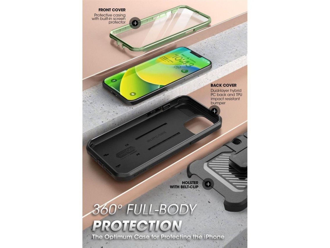 Supcase Unicorn Beetle Pro iPhone 14 Plus Case - Green