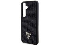 Guess Rhinestone Triangle case for Samsung Galaxy S24 - black Guess Rhinestone Triangle case for Samsung Galaxy S24 - black