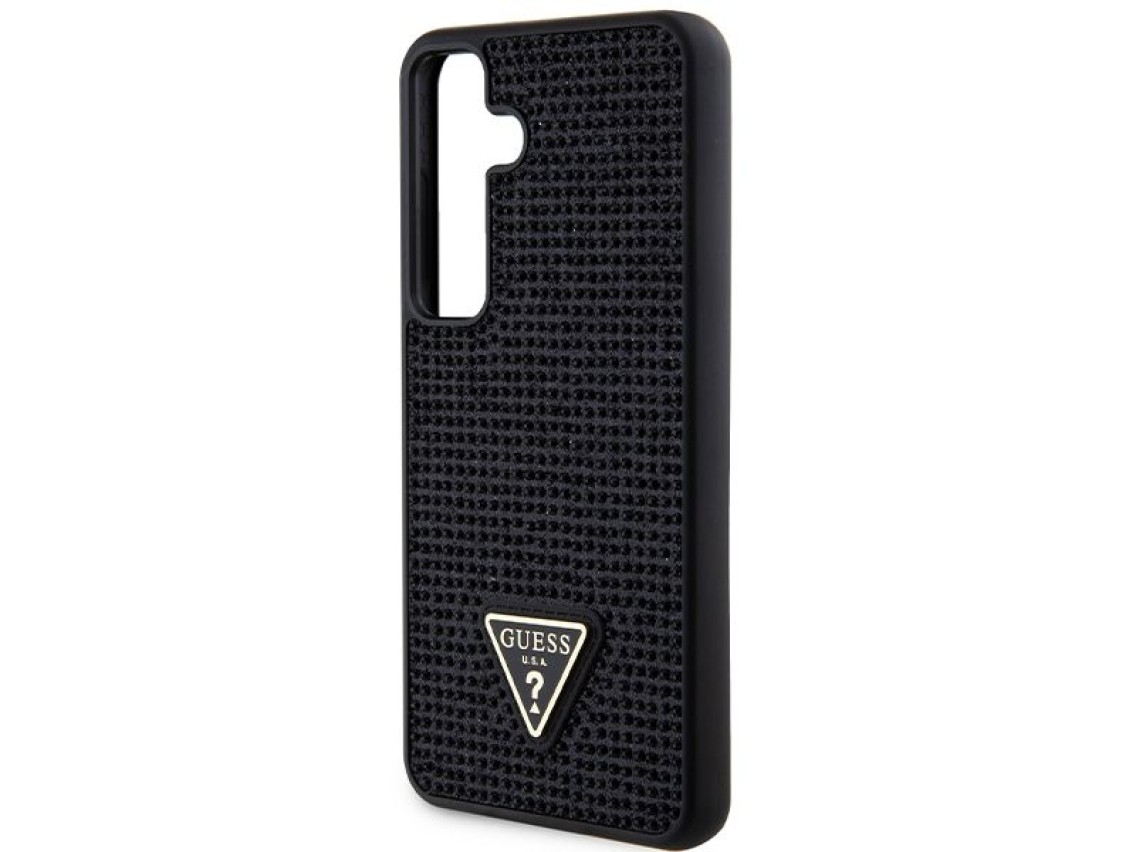Guess Rhinestone Triangle case for Samsung Galaxy S24 - black