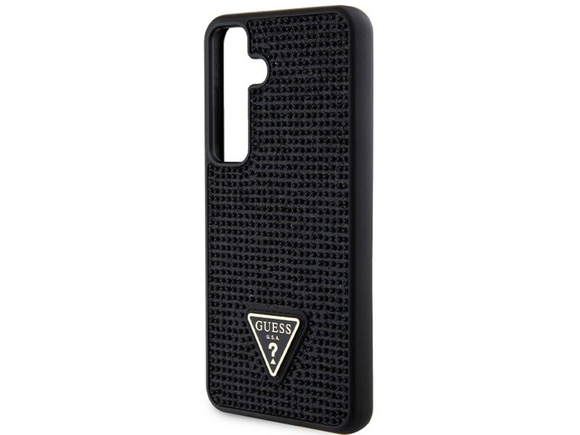 Guess Rhinestone Triangle case for Samsung Galaxy S24 - black