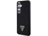 Guess Rhinestone Triangle case for Samsung Galaxy S24 - black Guess Rhinestone Triangle case for Samsung Galaxy S24 - black
