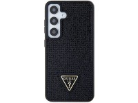 Guess Rhinestone Triangle case for Samsung Galaxy S24 - black Guess Rhinestone Triangle case for Samsung Galaxy S24 - black